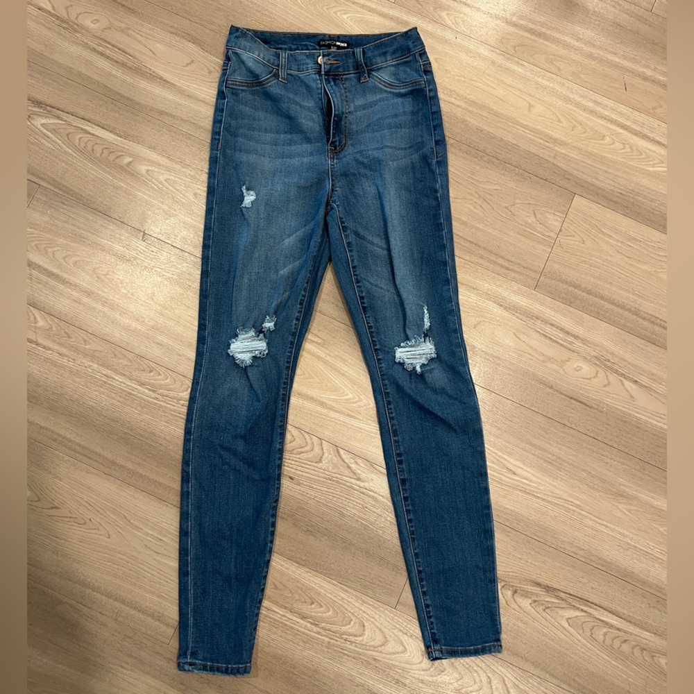 Fashion Nova Classic Blue Denim